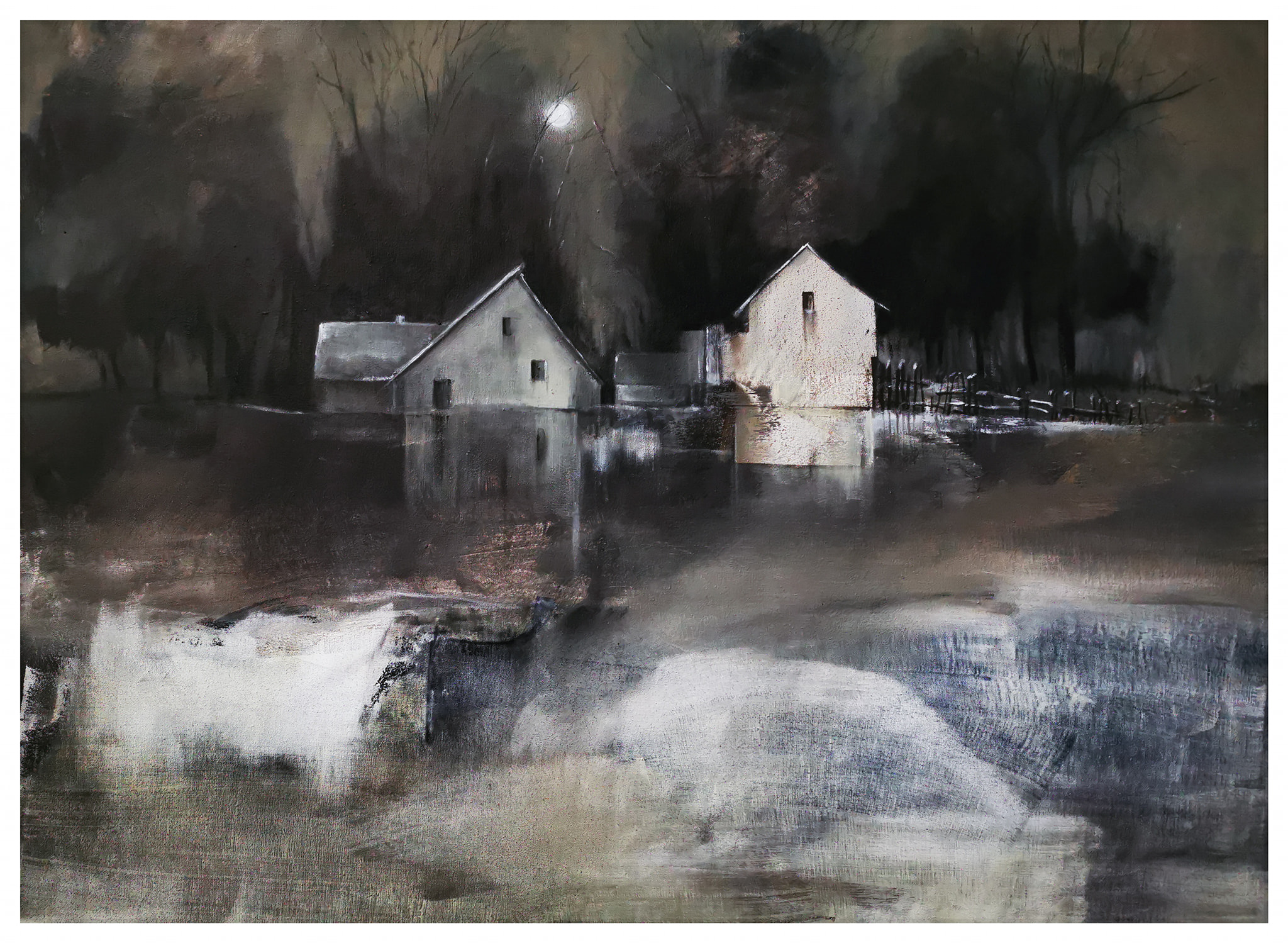 




"Nostalgia nocy". Olej na pł&oacute;tnie 100x80cm. Sprzedany.




